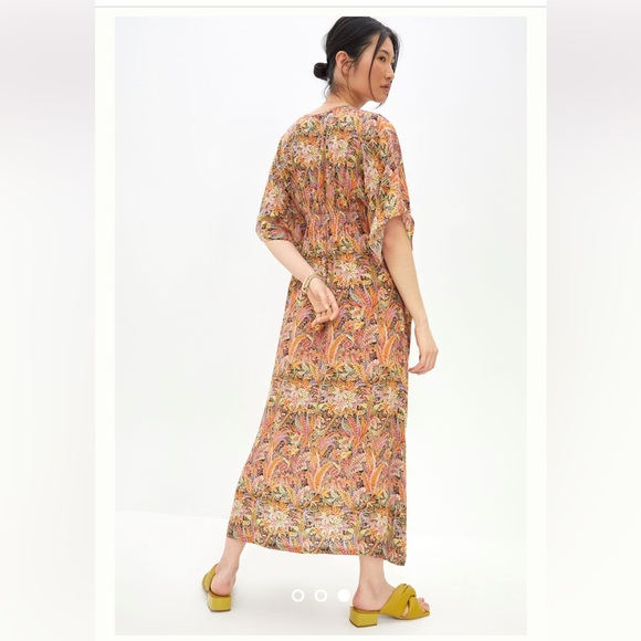 Anthropologie - Marie Cinched Caftan - Size: One Size - Color: Assorted - Picture 3 of 3